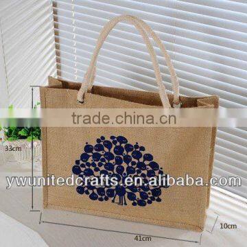 Eco-friendly Shoppping Foldable Jute Bag