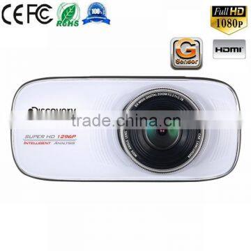 2.7 inch LCD 6GA+ 170 degree 1080p Full HD Night Vision Car Dvr Camera with G-Sensor