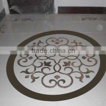 round indian stone floor medallions