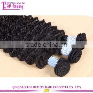 Wholesale top quality peruvian hair extension 100% virgin peruvian deep wave hair