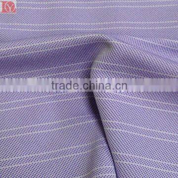 100% polyester stripe interlock fabric PK in 2 tone stripe