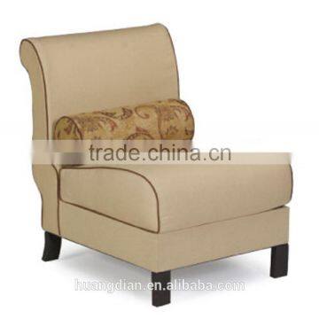 cheap price modorn design leather covered hotel bedroom furniture lounge chair