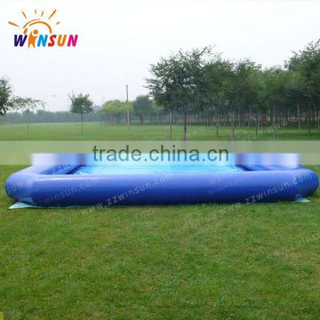 EN15649 giant commercial 0.9mm PVC tarpaulin inflatable pools for adults