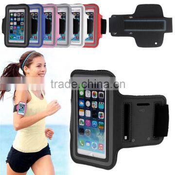 2016 New High Performance Unisex Outdoor Waterproof Anti Slip Sports Reflective Armband Case Cover Holder for iPhone