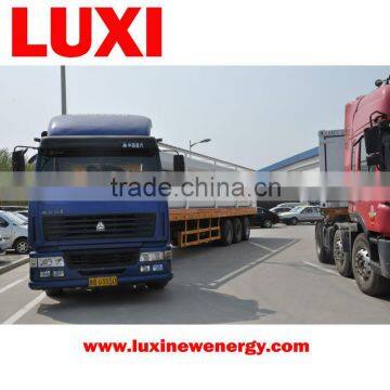 9 tubes skid CNG trailer of LUXI ,BV & ISO11120,cng bundle container,19.89M3