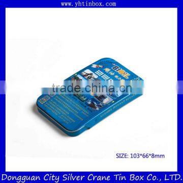 2015 Newly Design Rectangular Mint Tin box with Slide Lid