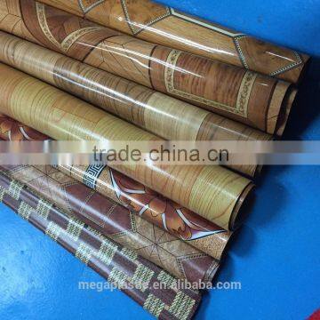 PVC Plastic Flooring Roll for Indoor Use 72" 79" 1.0mm-1.6mm