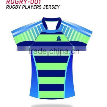 2016 Best Quality Custom Made Sublimated Rugby Jersey sublimated rugby jerseys