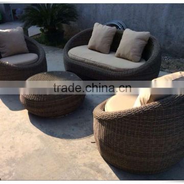 2016 New Design Outsunny Outdoor Stacking Rattan Wicker Patio Chair Set