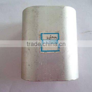 wire rope din3093 oval aluminium sleeve for ferrules