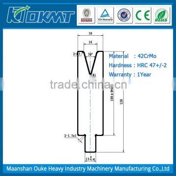 Press brake tooling , press brake punch and die tools