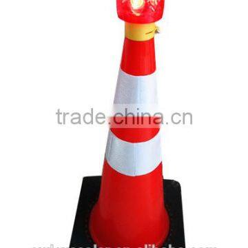 Ultra Bright Solar-powered 6 Pcs LED Traffic Warning Light photo-6
