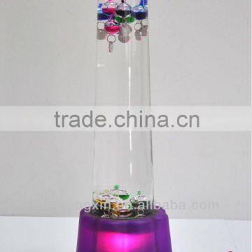 Galileo glass decorative thermometer with lamp holder