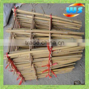 Bamboo flower shelf for plant growing