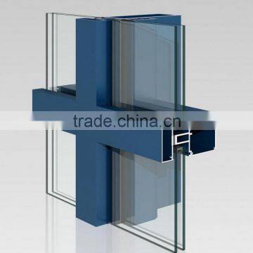 Factory price aluminium profiles for aluminium curtain wall