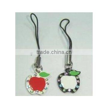 2013 our new design different shapes of mobile phone key chain