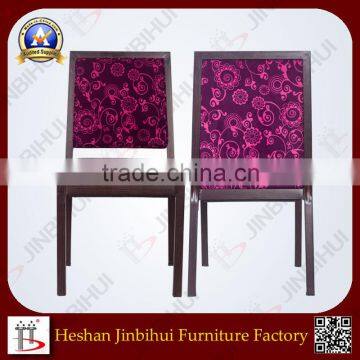 Purple Low Back Imitated Wood Restaurant Chair photo-4