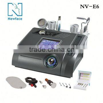 NV-E6 Portable 6 in 1 No-needle Mesotherapy Customized No-needle Mesotherapy Beauty Machine Skin Tightening Equipment for Salon
