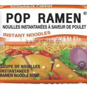 85G POP RAMEN,FCL INSTANT NOODLES,OEM FACTORY FOODS,BRC