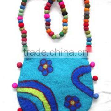 Pure Woolen Bags/100% felt bags/fashionable felts bags