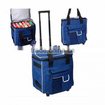 Hot sale wholesale customized trolley supermarket cooler bag