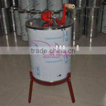 welcomed 4frames manual honey extractor