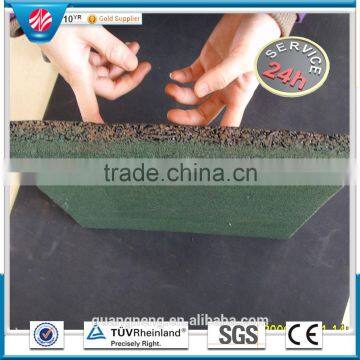 Cheap indoor environmental friendly Rubber Factory direct sell Rubber Floor Tile Wearing-Resistant Gym Rubber Floor