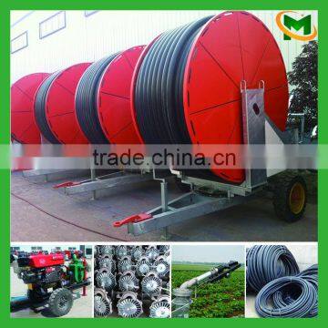Hose reel irrigation for farmland