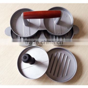 double Holes Hamburger Patties Tv Products Hamburger Grill Plate