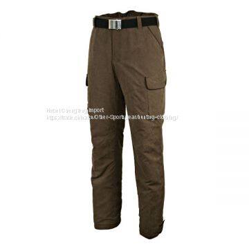 Men's Water Repellent Hunting Waterproof Padded Trousers