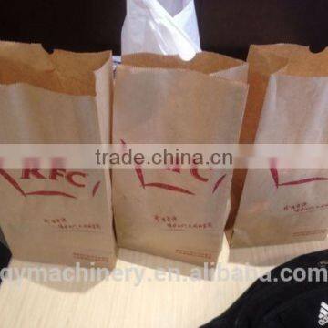 Paper Bag Making Machine With Flexo Printing, Point Bottom Paper Bag/square Bag Making Machine photo-5