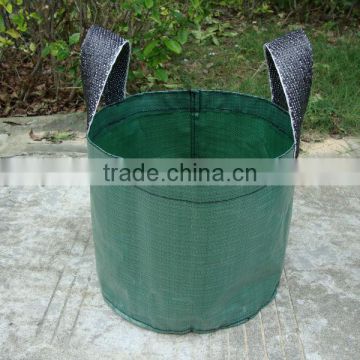 BIG round PP PE planting bag garden waste bag big horse using bag with black handles