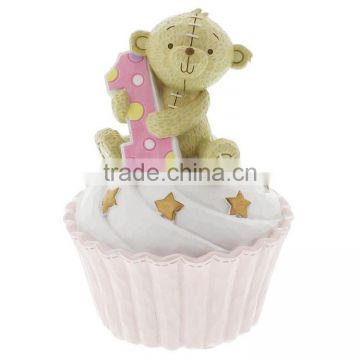 Teddy Bear polyresin toy figure