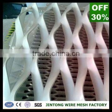 Heavy Duty Aluminum Expanded Metal Mesh Curtain Wall Screen photo-3