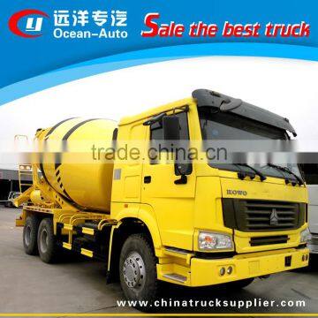 China Manufacture 6X4 Sinotruk Howo 10 Cubic Meters Concrete Mixer Truck photo-2