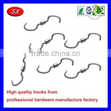 Customized Bend Forming Brass S Shaped Hooks photo-6