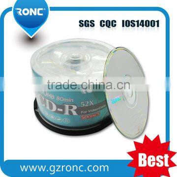 competitive price up to 52X 700MB free samples bulk sale blank recordable CD-R