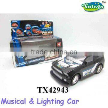 Musical and Light Shaking Police Car photo-1