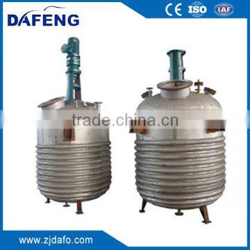 anti-corrosion stainless half coil jacketed tower reactor