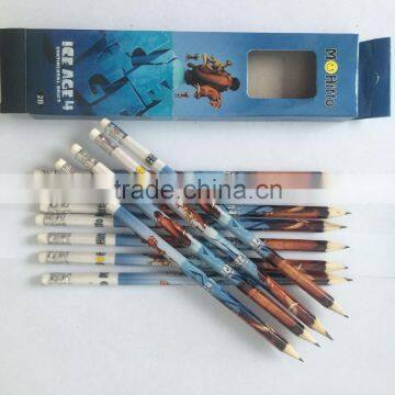 Black Lead Student Pencils Wooden Pencils for Dubai Market photo-2