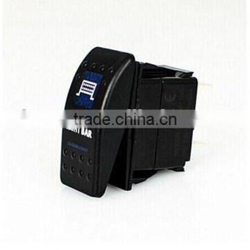 ROCKER SWITCH LED LIGHT DC12V DC24V FOR ATV/BOAT ETC.