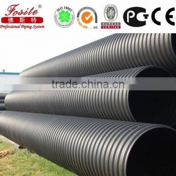 200mm-2200mm Large Diameter HDPE Corrugated Pipe photo-3