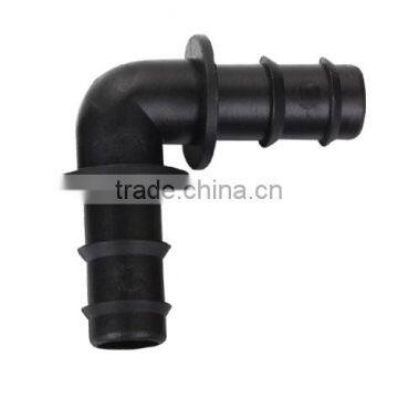 Irrigation PE Pipe Fitting 90 Degree Elbow Connector