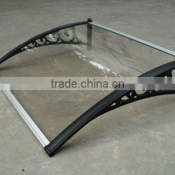 clear polycarbonate awning