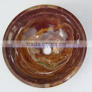 Newly Modern MULTI RED ONYX SINKS BASINS COLLECTION photo-4
