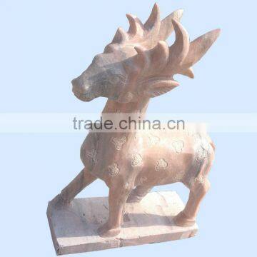 Garden Marble Life Size Deer Statues