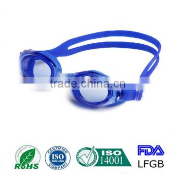 Customized design silicone swimming goggles/silicone diving goggles/silicon gollles for chridren