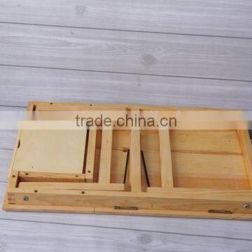 Vivinature Wooden Laptop Desk and Living Room Tablet Desk photo-6