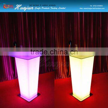 Modern Bar Nightclub Furniture Lighted up Led Bar Table Cocktail Table Led photo-3