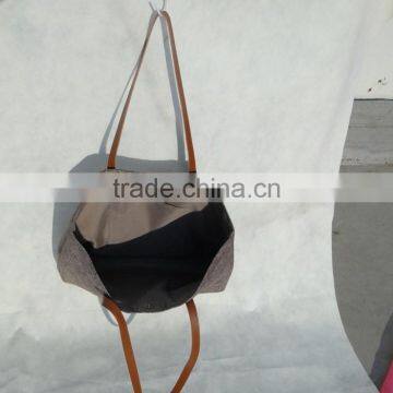 Simple Style Canvas Tote Bag photo-4